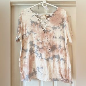 Gilded Intent distressed tee from Buckle